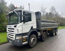 2007 Scania P380 8X4 Steel Tipper   